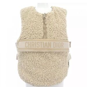 Dior faux fur vest 100% authentic reversible size small